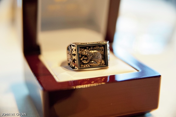 The Class of 2017 ring delivery took place Wednesday, April 22 at the Institute for Contemporary Art.