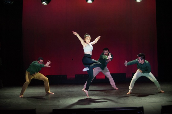 Katrina A. Mikofalvy ’18 dances in “Say You Love Me.”