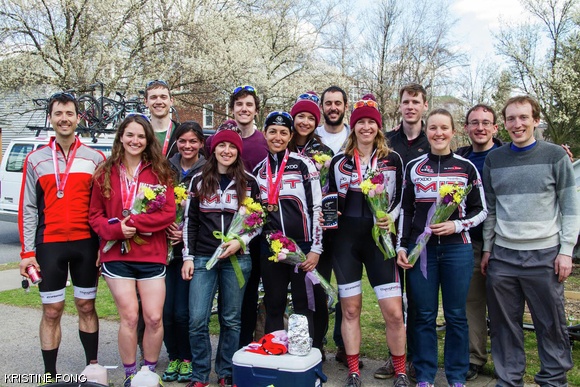 The MIT Cycling Team clinched the ECCC Conference Championship on April 26 in Pennsylvania.
