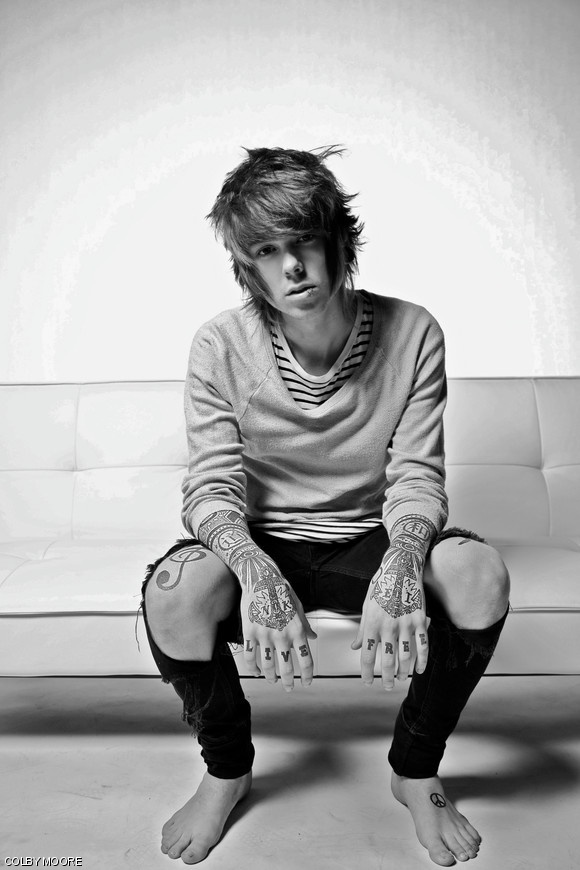 Christofer Drew is the frontman of Never Shout Never.