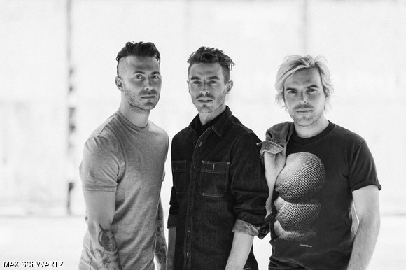 Louis Vecchio, David Boyd, and Søren Hansen (left to right) are New Politics.