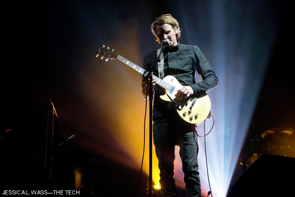 Ben Howard filled his late slot delivering many of his hits to a receptive crowd.