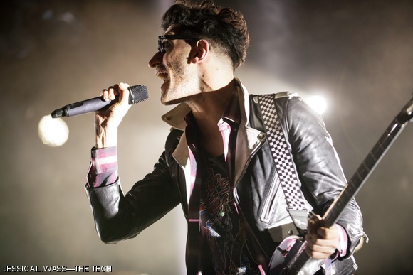 Chromeo played a high energy set Saturday evening at Boston Calling.
