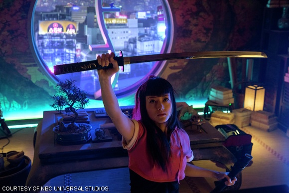 Kiki Sukezane as Miko Otomo in Heroes Reborn.