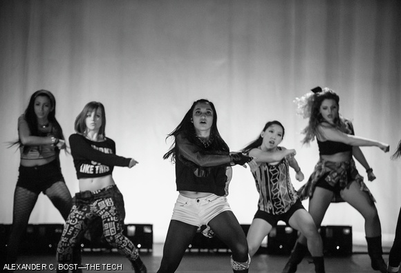 Mitali Kini ’15 dances in “Girl with the Ratchet Earring.”