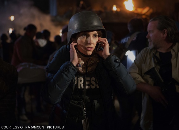 Tina Fey plays Kim Baker in Whiskey Tango Foxtrot.
