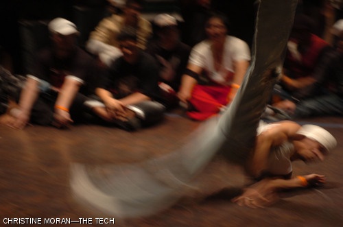 Put on by MIT's hip hop culture group Imobilare, Breakonomics featured a ten-round exhibition breakdancing battle and six competitions with prizes up to $600.