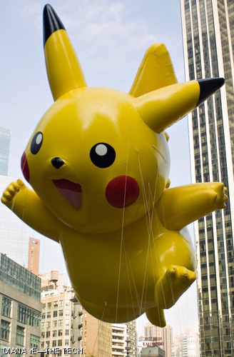 PIKA PIKA—A giant Pikachu balloon makes its way down Broadway in New York City during Macy’s annual Thanksgiving Day Parade last Thursday.