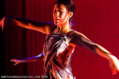 Jessica K. Lee ’08 performs a dance by Diana T. Lusk ’08 as part of MIT Dance Troupe’s fall concert. The group will be performing tonight through Sunday in Kresge Little Theatre.