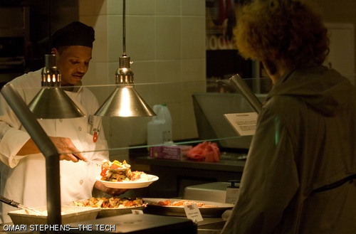 Pritchett Dining (pictured here in April 2007) was closed during the summer in response to discontent from East Campus residents who said that dining halls do not gel with east campus culture.