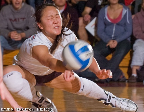 MIT women’s volleyball vs. U.S. Coast Guard Academy, Nov. 2.