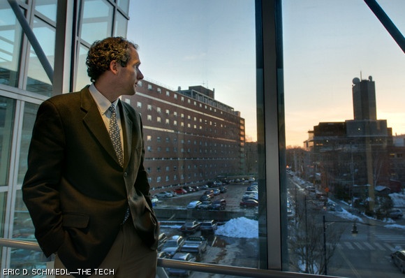 Associate Professor in Science, Technology and Society David Jones, shot in high dynamic range, was named MacVicar Faculty Fellow this year for his outstanding teaching. Jones, besides teaching, has led for the past four years a series of conferences about race, science and technology.