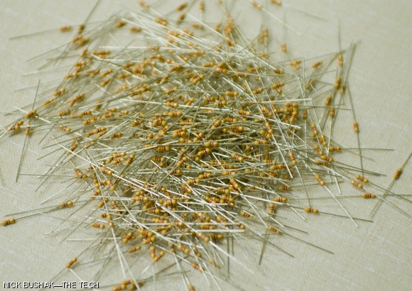 Electrical components, such as these resistors, will be cheaper for MIT associates thanks to a new agreement with supplier Digi-Key.