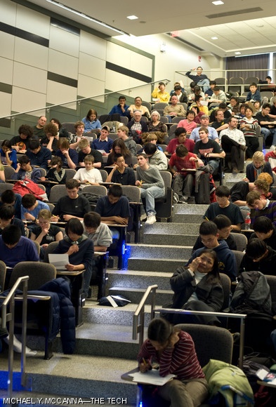 Hundreds of high school students from around the world competed in the Harvard-MIT Mathematics Tournament last Saturday.