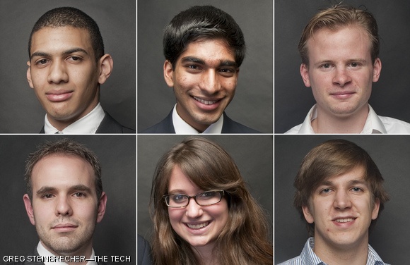 (Top row, L to R) Ariel A. Torres ’11, Vrajesh Y. Modi ‘11, and Ian P. Tracy ’11 will be running for the position of Undergraduate Association President. Their running mates are (bottom row, L to R): Jarrett R. Remsberg ’11, Samantha G. Wyman ’11, and Pall M. Kornmayer ’11, respectively.