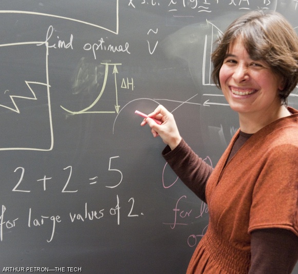 Anette E. “Peko” Hosoi, who is currently on sabbatical at Harvard, shows some of the things she’s been working on while away from MIT. Hosoi was recently chosen as a MacVicar fellow.