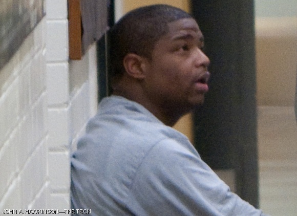 MIT Police question Jason Reed in connection with a sexual assault shortly after 3:45 a.m. on Tuesday morning. Reed was charged with rape and trespassing.