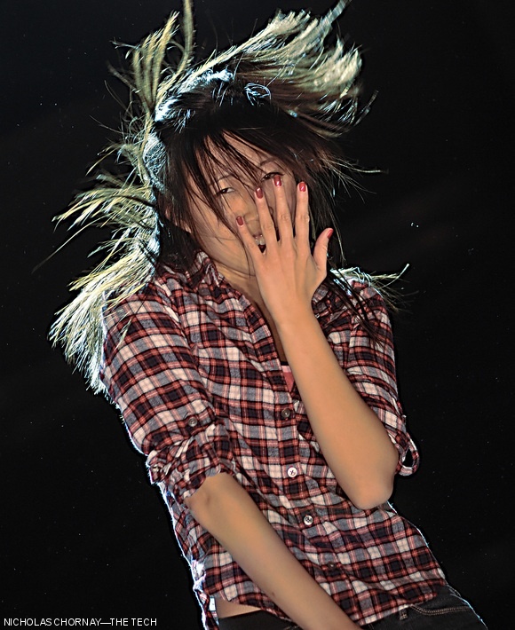 Sara E. Chen ‘11 rehearses Thursday in preparation for the upcoming show, DanceTroupe in 3D.