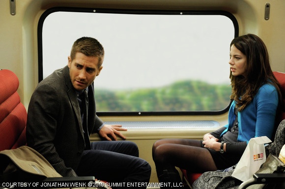 Jake Gyllenhaal and Michelle Monaghan star in Source Code.