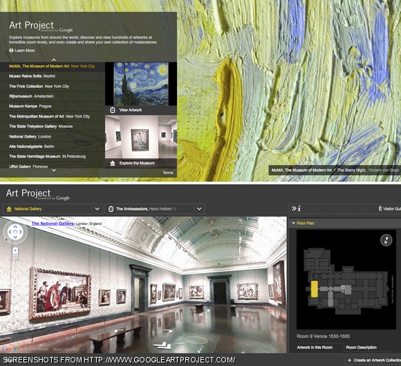 Google Art Project brings users up-close and personal with famous works of art and inside 17 of the world’s most renowned museums. But are these now-digital masterpieces as the artists intended them to be seen?