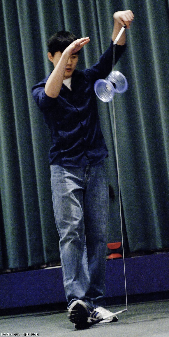 WeiYang Sun ’11 dazzles the crowd with his Chinese Yo-Yo skills at the Association of Taiwanese Students Lunar New Year Festival on Sunday, Feb. 6.