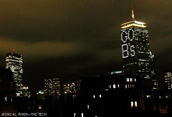 This summer the Prudential Building lit its windows in support of the Boston Bruins prior to their Stanley Cup win in June. This was a historic victory, as it was the first time the Bruins took the Cup since 1972.