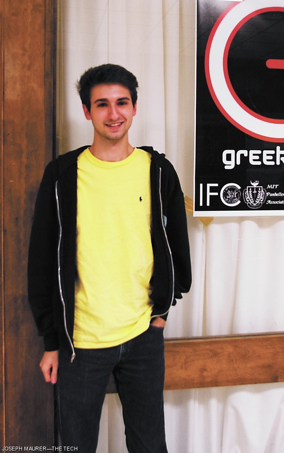 Thomas A. Anderson ’13, new IFC president.