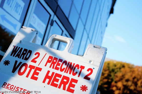 Kresge was open for polling on Tuesday. Sloan graduate student Leland Cheung was re-elected to the Cambridge City Council with the greatest number of first-place votes.