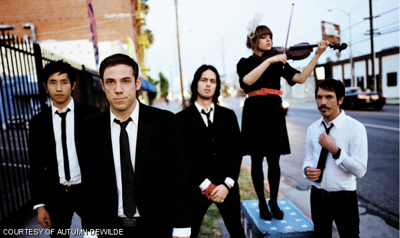 The Airborne Toxic Event played at the Orpheum Theater last weekend.