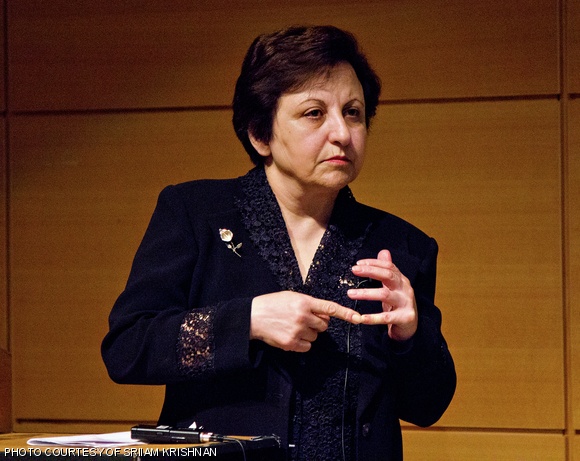 2003 Nobel Peace Prize winner Shirin Ebadi spoke at MIT on Wednesday, April 4. Wong Auditorium was filled to capacity with nearly 300 students, faculty, and visitors listening to her speech on “Women’s Rights in Iran and the Islamic World.”