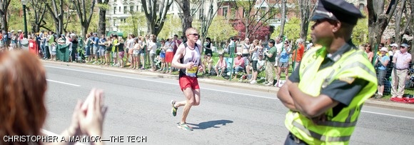 Tommy Greenless of Walnut Creek, CA finished 36th in the men’s race with a time of 2:34:08.