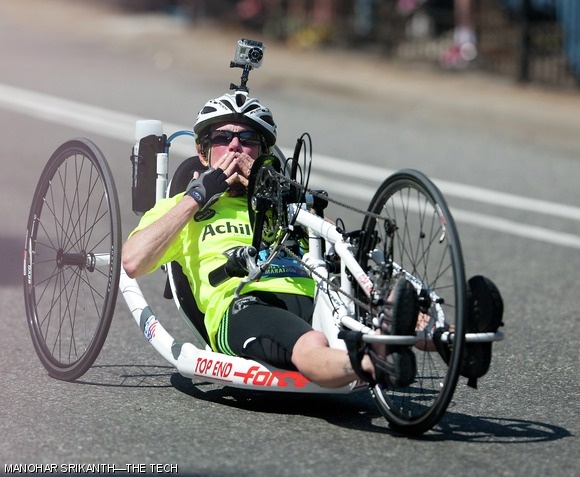 In addition to runners, there were 39 wheelchair racers and 21 handcycle racers who entered the marathon.