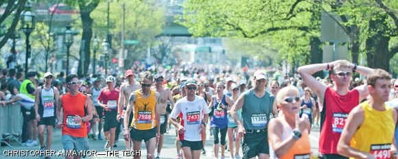 This year the Boston Marathon featured over 22,000 runners, of which approximately 96% finished the race.
