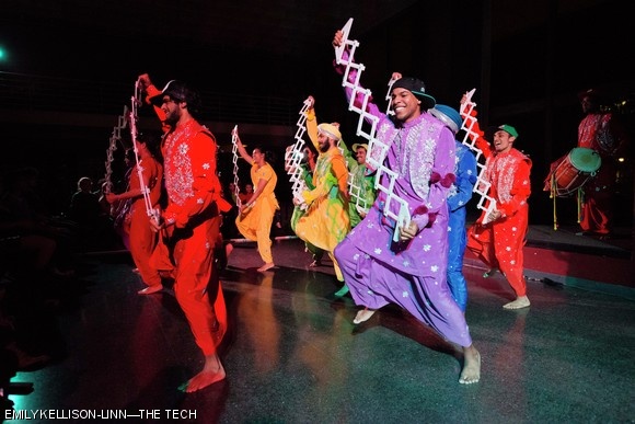 MIT Bhangra performs in the Student Center Friday night at Ring the Alarm, an annual dance competition held by Mocha Moves with competing teams coming from colleges all over the Boston area. MIT Bhangra ended up winning the competition.