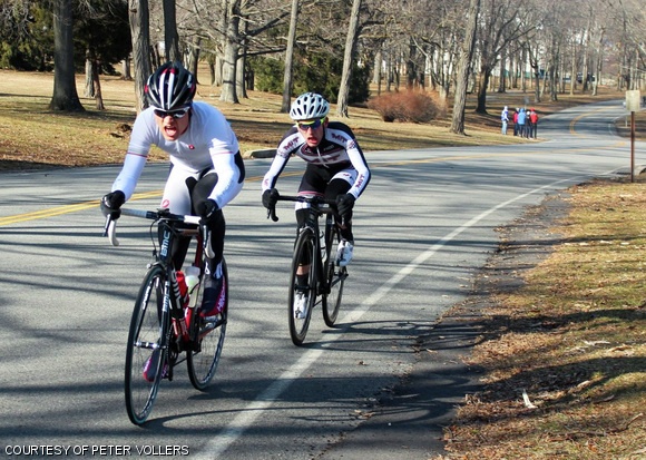 Zachary Ward Ulissi G competes in the Men’s A circuit race at the Rutgers Frozen Toed Season Opener this past weekend. MIT won the Team Omnium with 206 points, over 30 points ahead of second place Penn State.