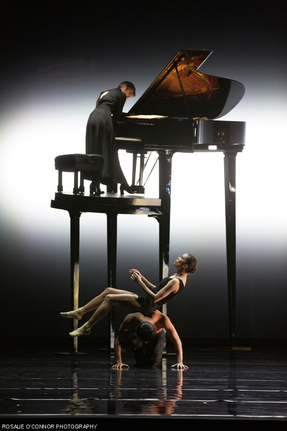 Lia Cirio and John Lam in “Tar and Feathers.”