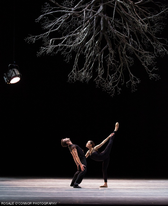 Lia Cirio and Paulo Arrais in “Wings of Wax.”