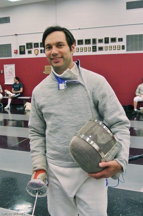 Evangelos L. Efstathiou ’00, a former fencer for MIT, is the athlete of the week.