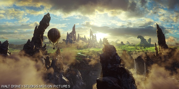 The magical Land of Oz in director Sam Raimi’s new film.