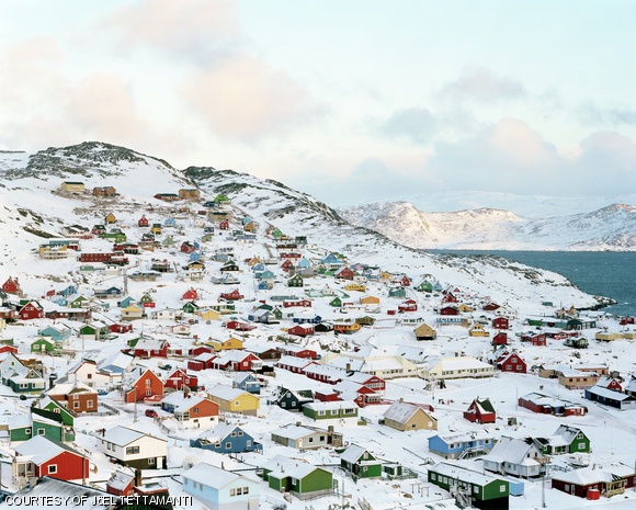 Qaqortoq, Greenland, 2004. In Local Studies, Tettamanti writes “They almost fight the nature and climate … I was impressed by the obsession of people staying in a place that is so clearly not made for humans.”