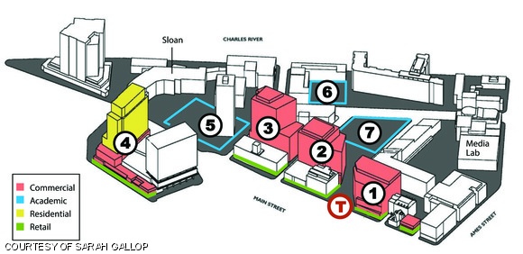 MIT plans to replace seven parking lots with new mixed-use development. Though the city has passed the rezoning proposal, each new building will still have to go through design and approval processes.