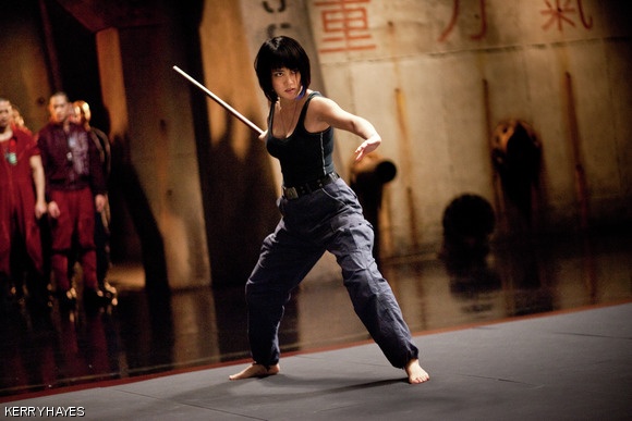 Mako Mori (Rinko Kikuchi) in Pacific Rim.