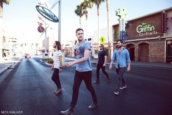 Imagine Dragons, an American rock band from Las Vegas, Nevada played in Boston last month.