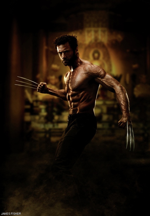 Logan (Hugh Jackman) in The Wolverine.