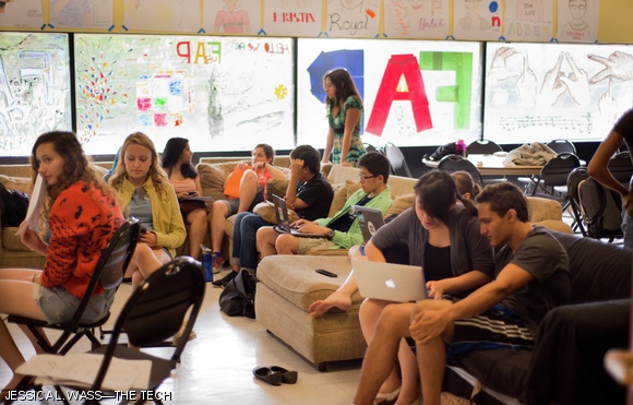 Members of the Class of 2017 have already started arriving on campus for a variety of activities including pre-orientation programs and sports practices.