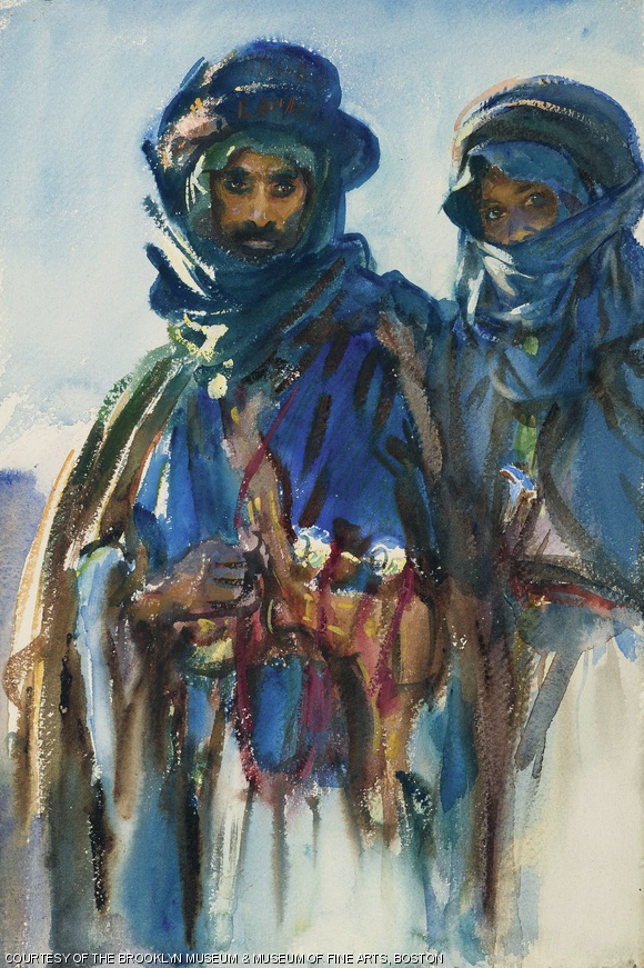 Bedouins (1905-1906) from Sargent’s travels in the Middle East and North Africa.