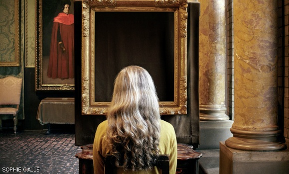 What Do You See?, part of Sophie Calle’s exhibit at The Isabella Stewart Gardner Museum.