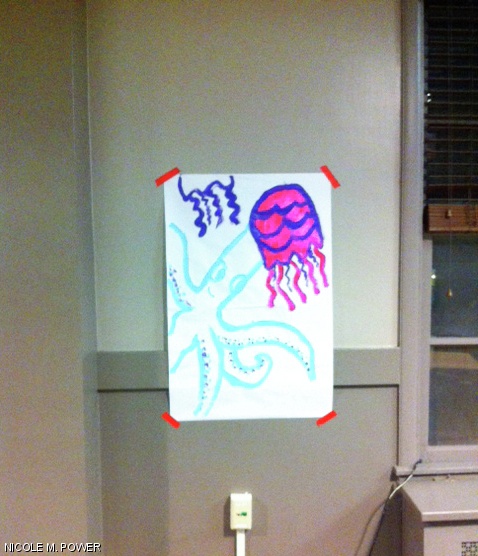 Illustrations in Pritchett Lounge in Walker Memorial were edited by Bexlians after CAC expressed concerns about the “offensive” drawings. In August, former Bexley residents were given the lounge to use as a community space following the closure of Bexley Hall last spring.