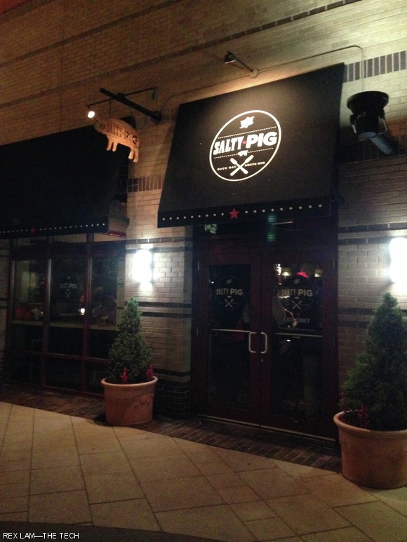 The Salty Pig, a charcuterie restaurant in Back Bay, which also serves excellent cheese and pizza options.