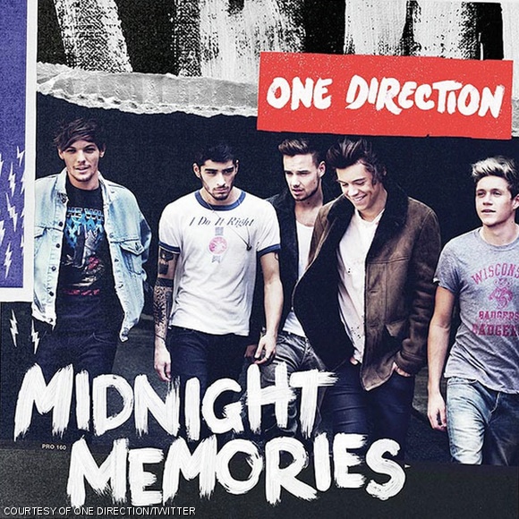 The album cover of One Direction’s new album Midnight Memories, which was released on Nov. 25.